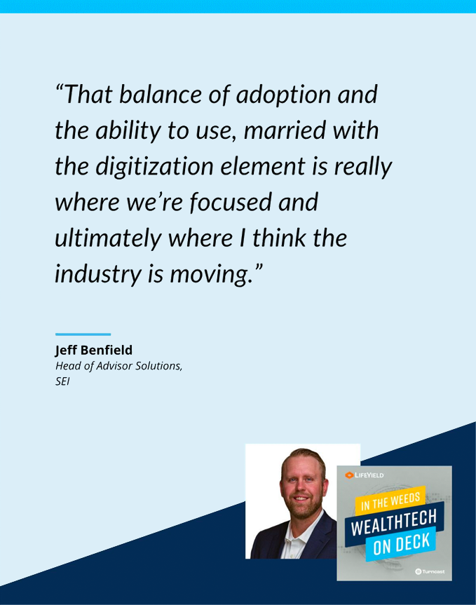 wealthtech on deck podcast - Jeff Benfield