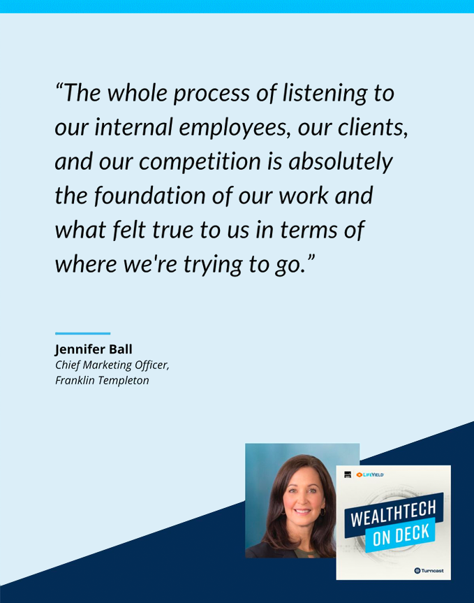 wealthtech on deck podcast - Jennifer Ball